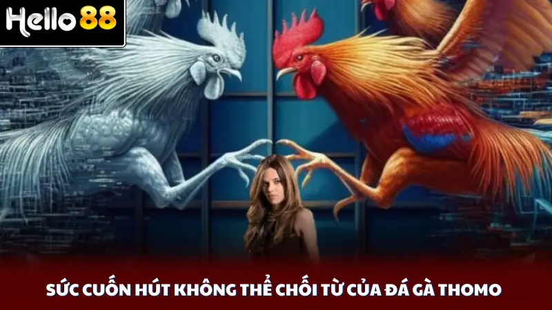Sức cuốn hút không thể chối từ của đá gà Thomo