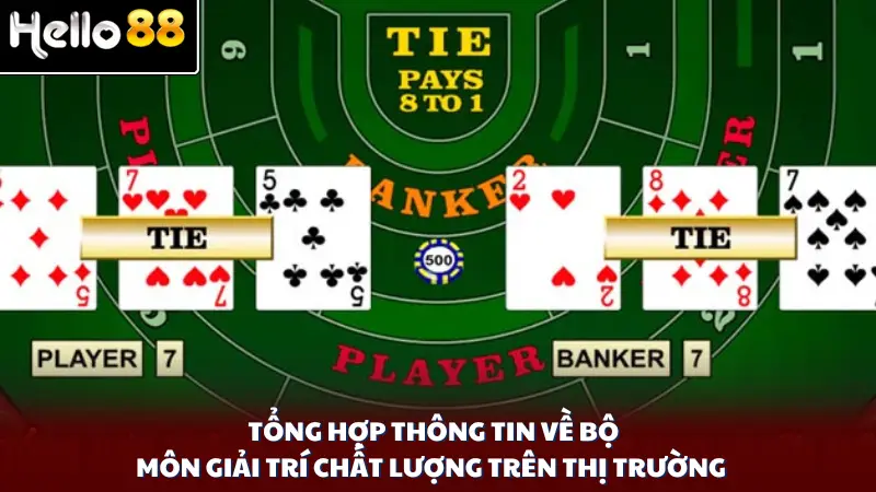 Tổng hợp thông tin về bộ môn giải trí chất lượng trên thị trường